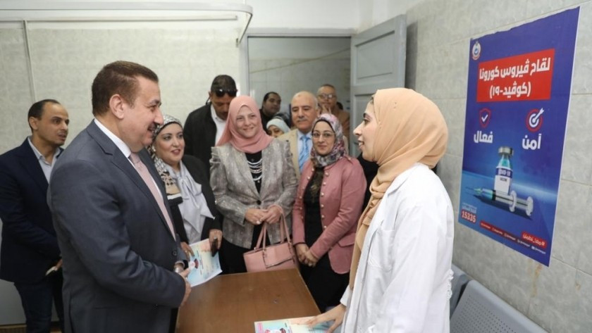 تدشين المبادرة الرئاسية للكشف المبكر عن الأورام السرطانية في البحر الاحمر والمنوفية