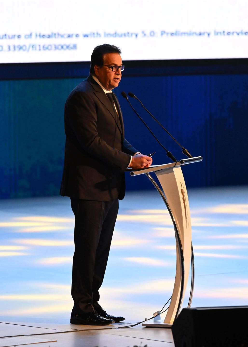 وزير الصحة : مصر تمتلك بيانات صحية كثيرة بسبب المبادرات الرئاسية