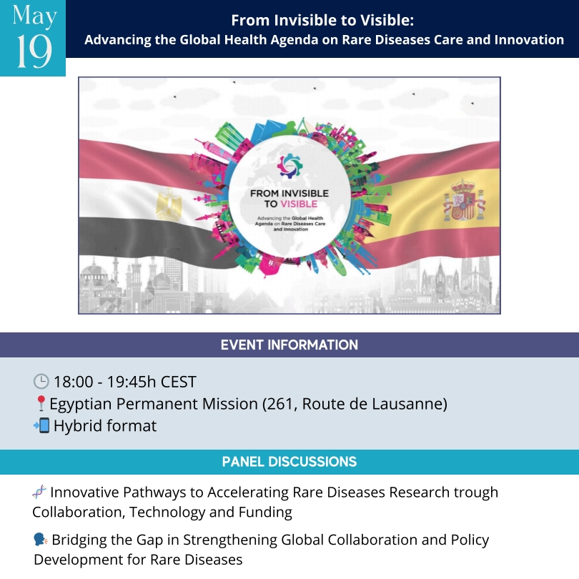 على هامش فعاليات الدورة الـ 78 لجمعية الصحة العالمية بـ«جنيف»..