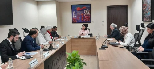 نائبة وزيرة التضامن الاجتماعي تلتقي مساعد وزير الصحة والسكان لشئون المشروعات ومبادرات الصحة العامة